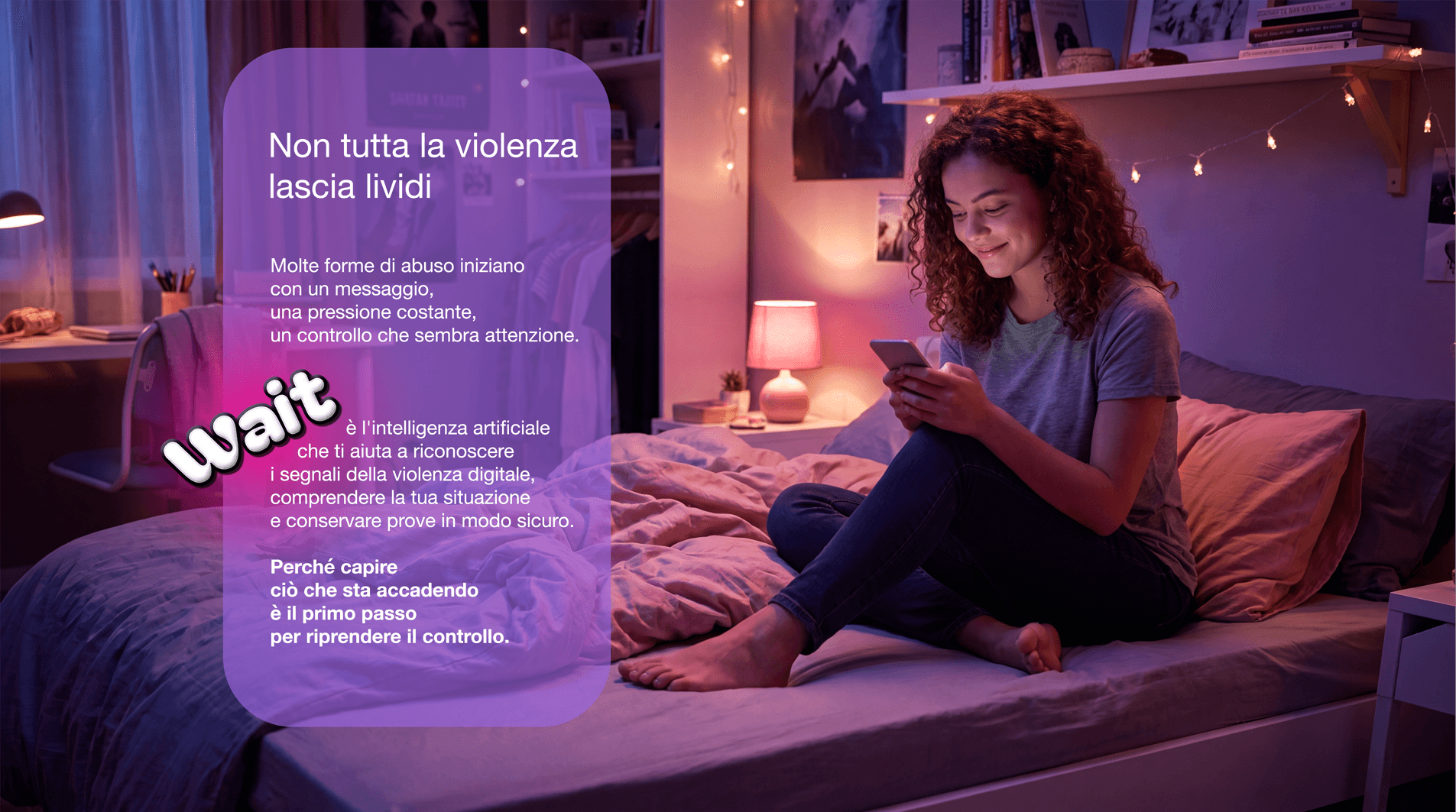 Non tutta la violenza lascia lividi